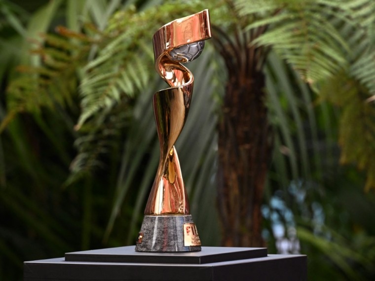 Der Pokal der Frauen-WM in Australien und Neuseeland