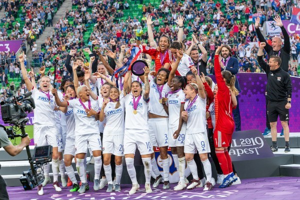 Olympique Lyon feierte 2019 den erneuten Titel bei der Champions League. © Steffen Prößdorf, CC BY-SA 4.0