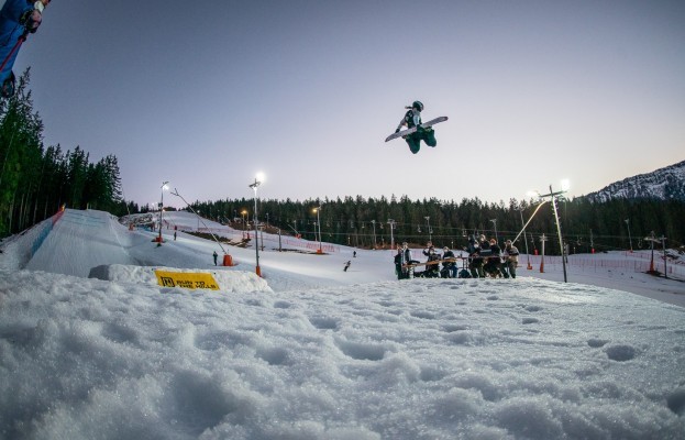 Gute Leistungen der deutschen Snowboarderinnen. © SNBGER/ Andreas Mohaupt