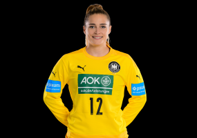 Dinah Eckerle geht mit Selbstvertrauen in die Handball-WM. © Marco Wolf/DHB