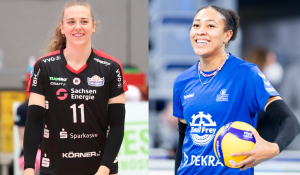 Maja Storck von Dresden und Simone Lee vonn Stuttgart gehören zu den MVPs der Liga. © Sandro Halank, CC BY-SA 4.0 / Svema, CC BY-SA 4.0