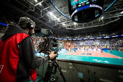 Sport1 zeigt die DVV-Pokal-Halbfinals erstmals in einer Konferenz-Übertragung. © Nils Wüchner