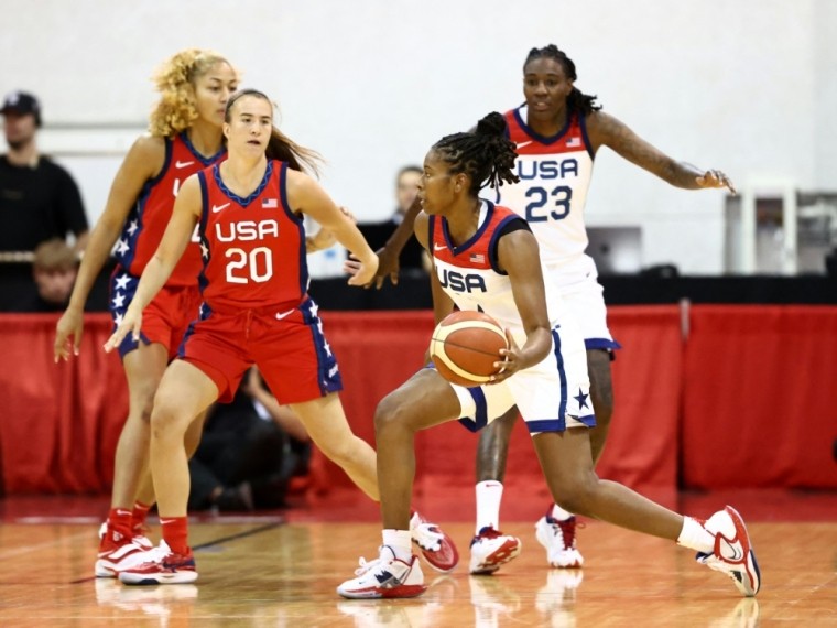 US-Frauen-Basketballteam im Viertelfinale gegen Serbien