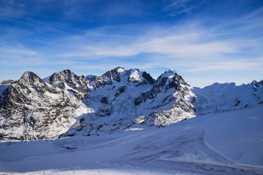 In St. Moritz in der Schweiz starten die deutschen Skifahrerinnen im Super-G. © privat